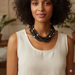 Multicolor Beaded Necklace